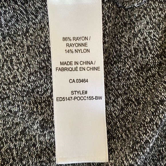 😍3/$20  Ricki’s Plus Sz XXL Scoop Neck Salt & Pepper Knit Long Sleeve Sweater - Picture 7 of 7